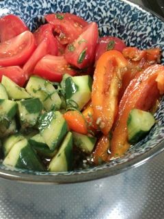 夏野菜のさっぱりサラダ-レシピのメイン写真