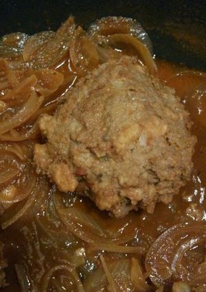 煮込みハンバーグ-レシピのメイン写真