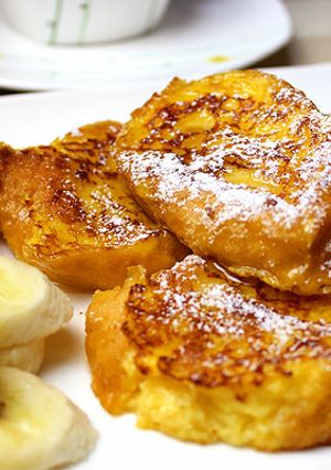 簡単♪フレンチトースト☆フランスパンで☆-レシピのメイン写真