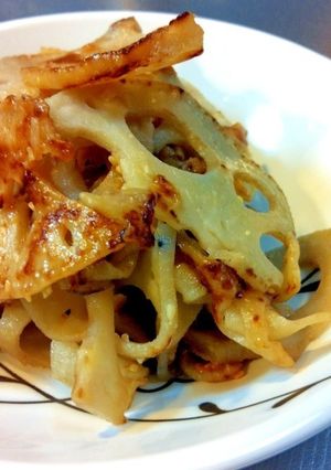 れんこんの味噌ハチ炒め-レシピのメイン写真