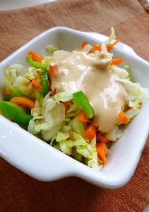 ゆで野菜のオイマヨソースがけ-レシピのメイン写真