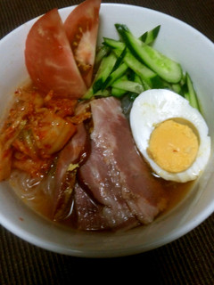 ◇ヘルシー糸こんで韓国風冷麺◇-レシピのメイン写真