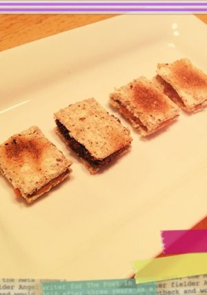 ダイエット☆ごまおからサンドクッキー♪-レシピのメイン写真