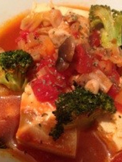 豆腐たっぷり★お野菜と大豆のトマト煮-レシピのメイン写真
