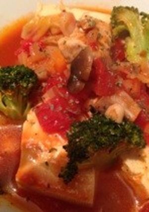 豆腐たっぷり★お野菜と大豆のトマト煮-レシピのメイン写真