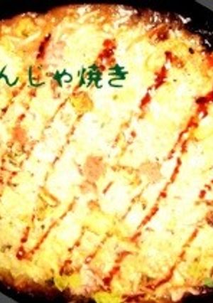 かき揚げで簡単！もんじゃ焼きパーティー♡-レシピのメイン写真