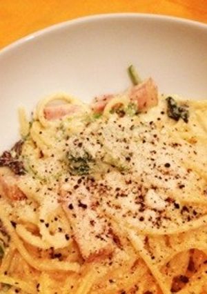 cafeごはん濃厚カルボナーラ♡-レシピのメイン写真