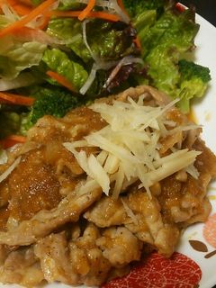 玉ねぎでお肉柔らか♪豚肉のしょうが焼き-レシピのメイン写真