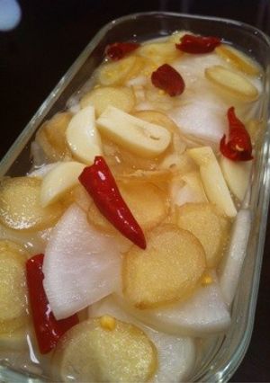 生姜たっぷり水キムチ-レシピのメイン写真