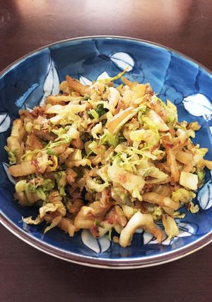 白菜の漬け物炒め-レシピのメイン写真