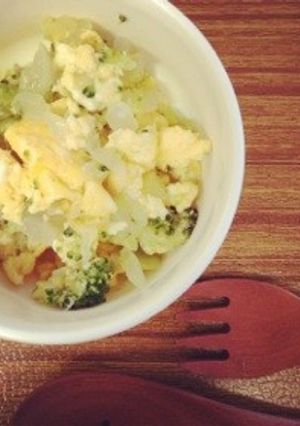 離乳食10ヶ月 スクランブルエッグ-レシピのメイン写真