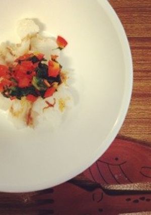 離乳食10ヶ月 鯛の彩り野菜添え-レシピのメイン写真