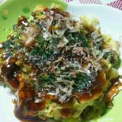 รูปของ 【簡単キャベツ焼き風卵焼き？お好み焼き】