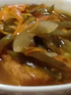 リメイク!厚揚げの野菜あんかけ-レシピのメイン写真