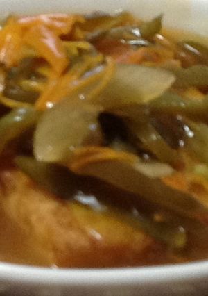 リメイク！厚揚げの野菜あんかけ-レシピのメイン写真