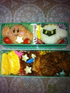 星のカービィのキャラ弁-レシピのメイン写真