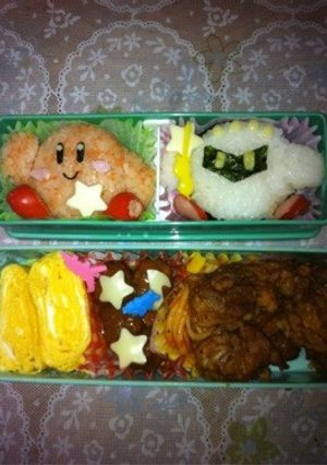 星のカービィのキャラ弁-レシピのメイン写真
