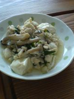 あっさり豆腐炒め-レシピのメイン写真