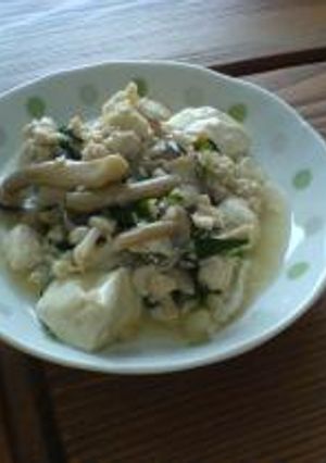 あっさり豆腐炒め-レシピのメイン写真
