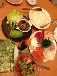 我が家の手巻き寿司☆-レシピのメイン写真