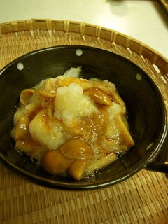 電子レンジで なめこおろし-レシピのメイン写真