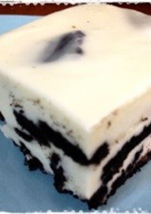 オレオたっぷり☆レアチーズケーキ-レシピのメイン写真