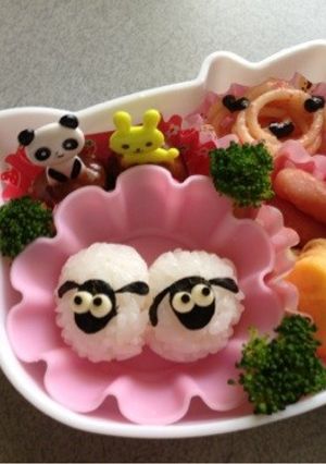 ショーンのコロコロおにぎり☆キャラ弁-レシピのメイン写真