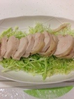 簡単ヘルシー*塩麹でしっとり鶏ハム-レシピのメイン写真