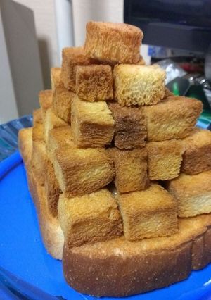これぞ！トース党！ピラミットースト☆-レシピのメイン写真