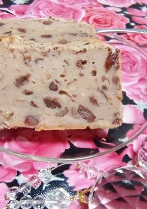 父の日の、あんこ入りチーズケーキ-レシピのメイン写真