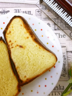 チーズケーキに憧れたトースト-レシピのメイン写真