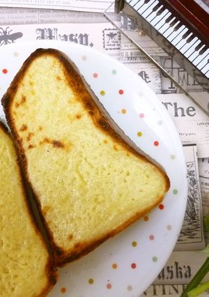 チーズケーキに憧れたトースト-レシピのメイン写真