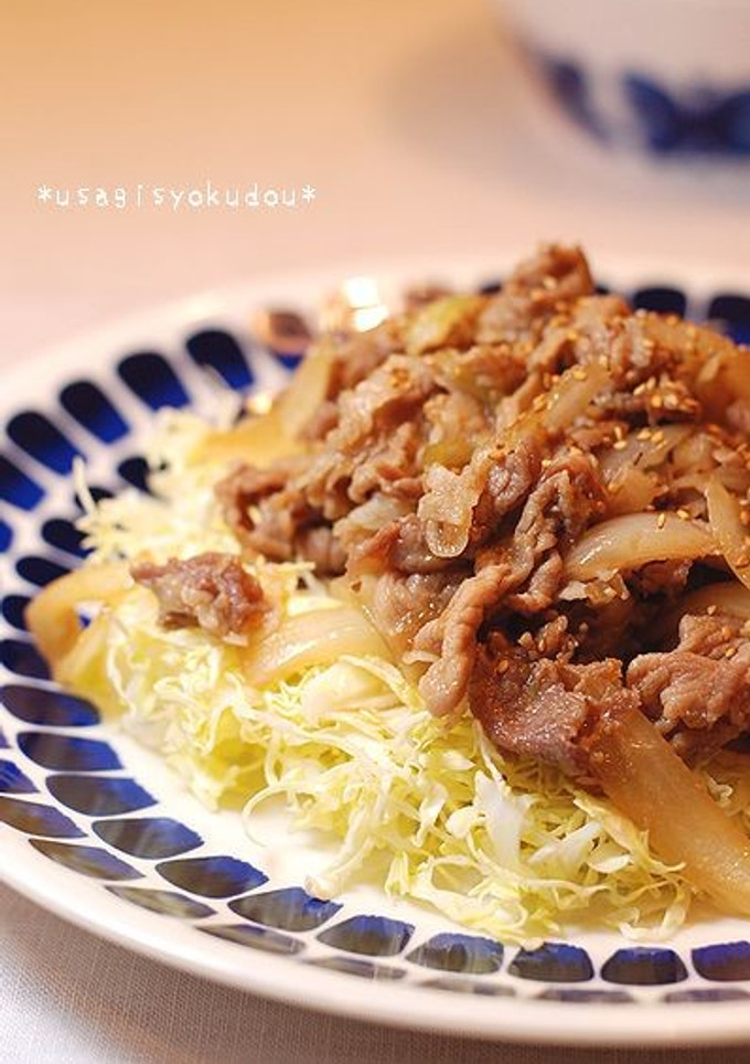 たっぷり玉ねぎ♪豚の生姜焼き-レシピのメイン写真