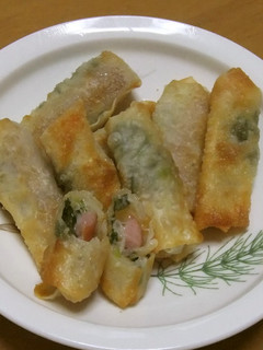餃子の皮deミニ春巻き風-レシピのメイン写真
