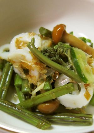 味付け山菜で一品-レシピのメイン写真