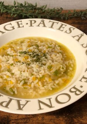 再活用＊余りご飯でコンソメリゾット-レシピのメイン写真