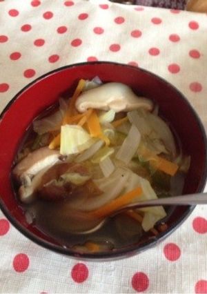 野菜たっぷりスープ-レシピのメイン写真