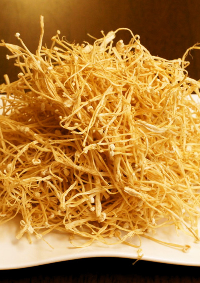 干し野菜　①えのき茸-レシピのメイン写真