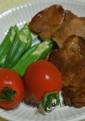 ゆで豚あっさり照り焼き-レシピのメイン写真
