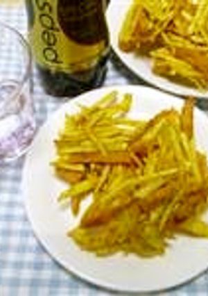 ペプシとカレー風味ポテトかき揚げ☆-レシピのメイン写真