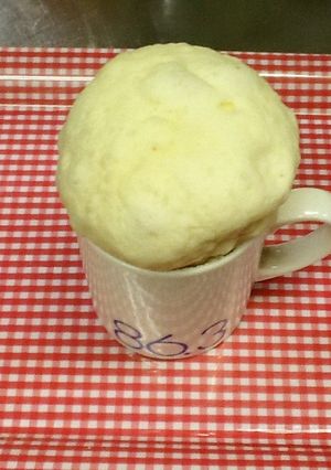 アフロ☆マグカップケーキ♥簡単♥-レシピのメイン写真
