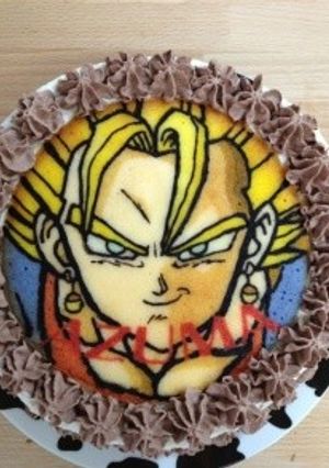 感動!!印刷したみたいなキャラケーキ☆-レシピのメイン写真