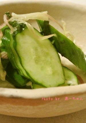箸休めきゅうり-レシピのメイン写真