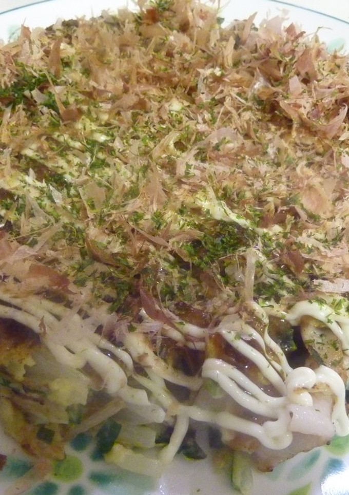 家計の味方もやしとニラのお好み焼き-レシピのメイン写真