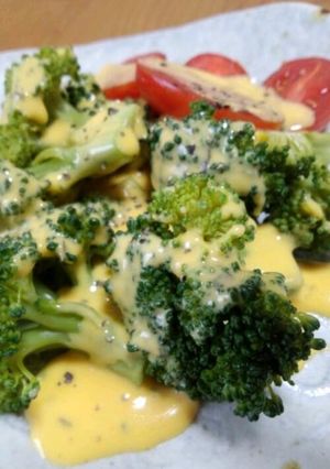 温野菜のアイオリソースがけ-レシピのメイン写真
