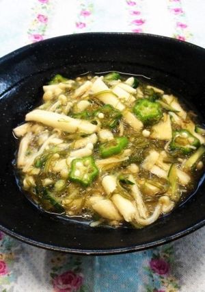 滋養強壮!!✿ネバネバ野菜のポン酢和え✿-レシピのメイン写真