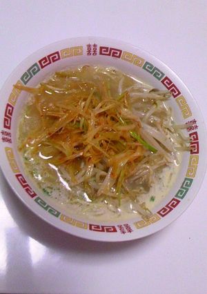 ラーメンのトッピングに白髪ネギ-レシピのメイン写真