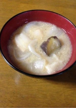 なすの味噌汁-レシピのメイン写真