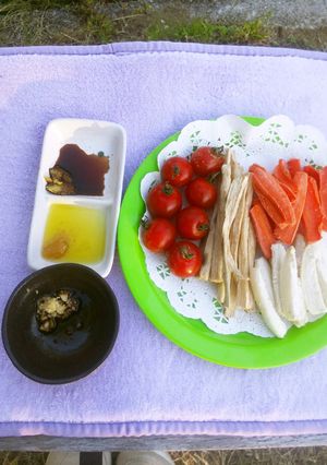 フレーバー干し野菜のお刺身風-レシピのメイン写真