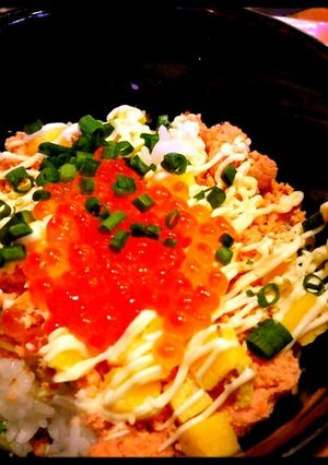 鮭フレークいくら丼-レシピのメイン写真